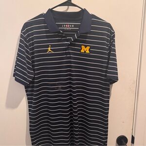 Michigan Jordan Coaches Polo